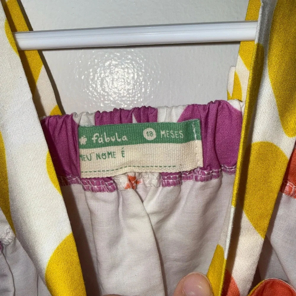 fábula Farm Rio Kids Heart Dress Size 18 months $175